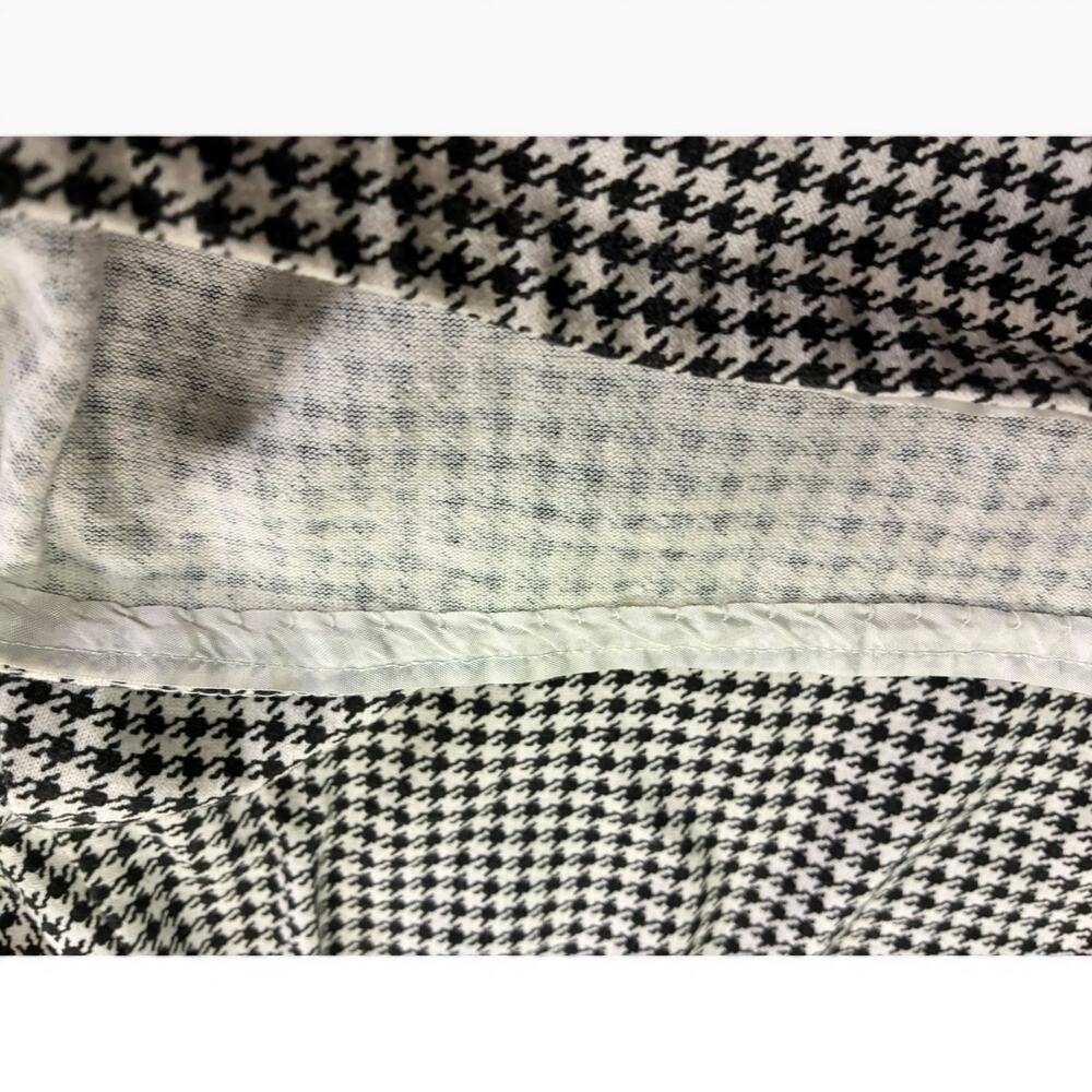 Red Cotton Crew And Houndstooth A Line Skort Cool-lot Dress Women’s No Tags - Picture 7 of 7
